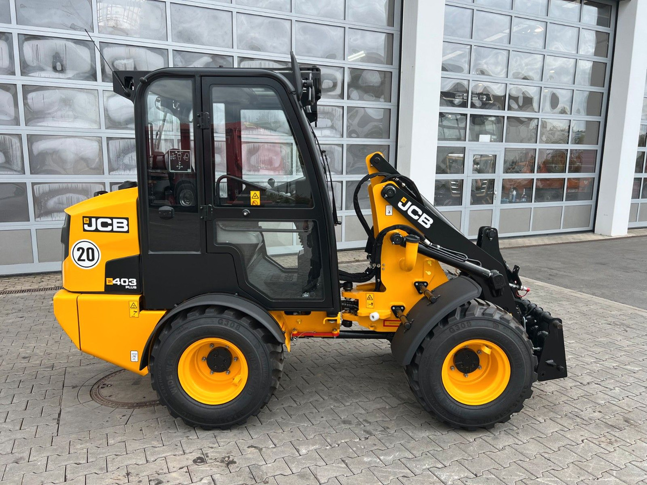 JCB 403 Plus / Neufahrzeug / 2025 / Gabel / Schaufel - Wiellader: afbeelding 2 JCB 403 Plus / Neufahrzeug / 2025 / Gabel / Schaufel - Wiellader: afbeelding 2