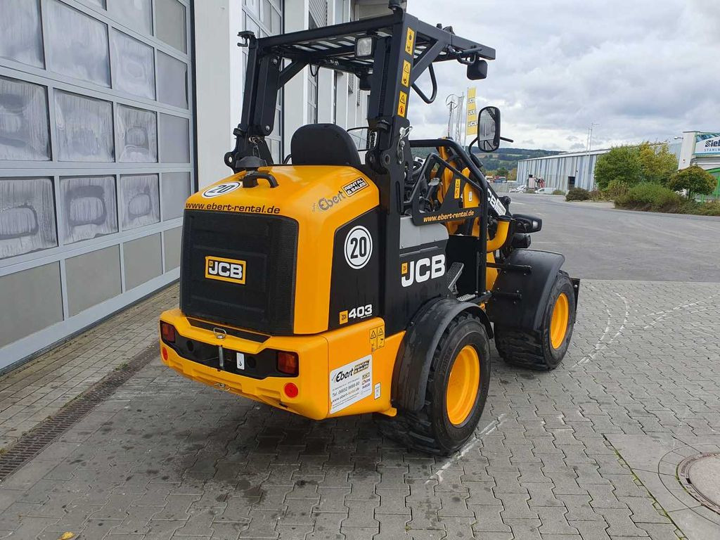 JCB 403 / Schaufel + Gabel / nur 248h! - Wiellader: afbeelding 5 JCB 403 / Schaufel + Gabel / nur 248h! - Wiellader: afbeelding 5