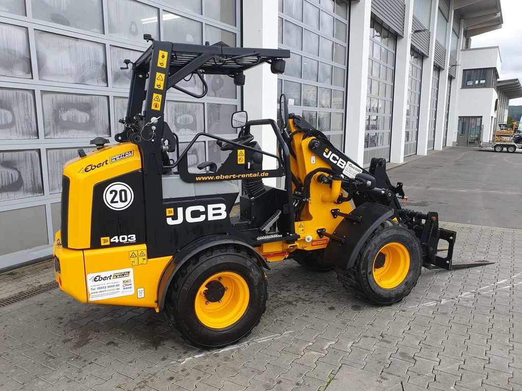 JCB 403 / Schaufel + Gabel / nur 248h! - Wiellader: afbeelding 4 JCB 403 / Schaufel + Gabel / nur 248h! - Wiellader: afbeelding 4