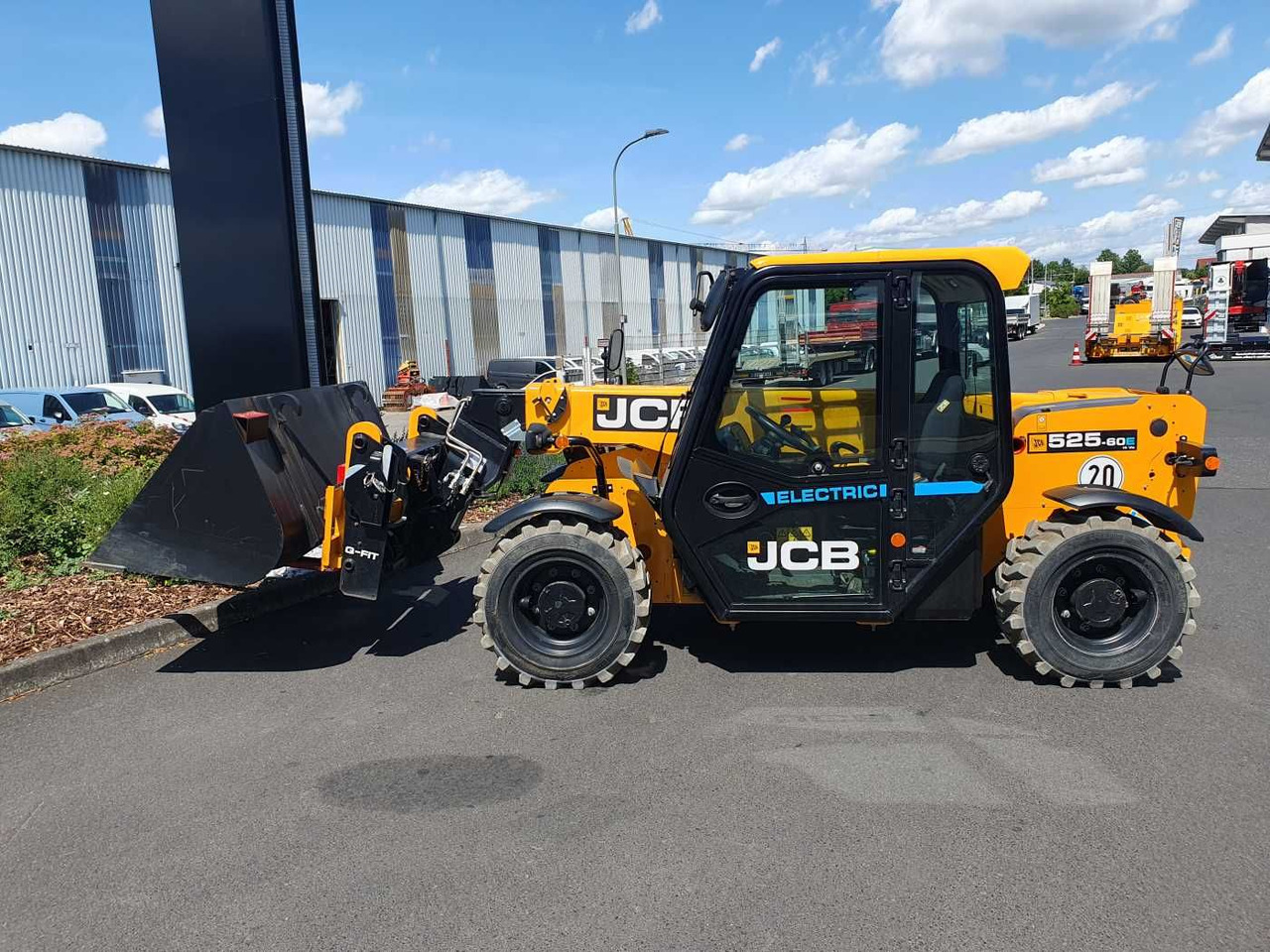 JCB 525-60E / Elektro / 2022 / nur 176h / Gabel - Verreiker: afbeelding 3 JCB 525-60E / Elektro / 2022 / nur 176h / Gabel - Verreiker: afbeelding 3