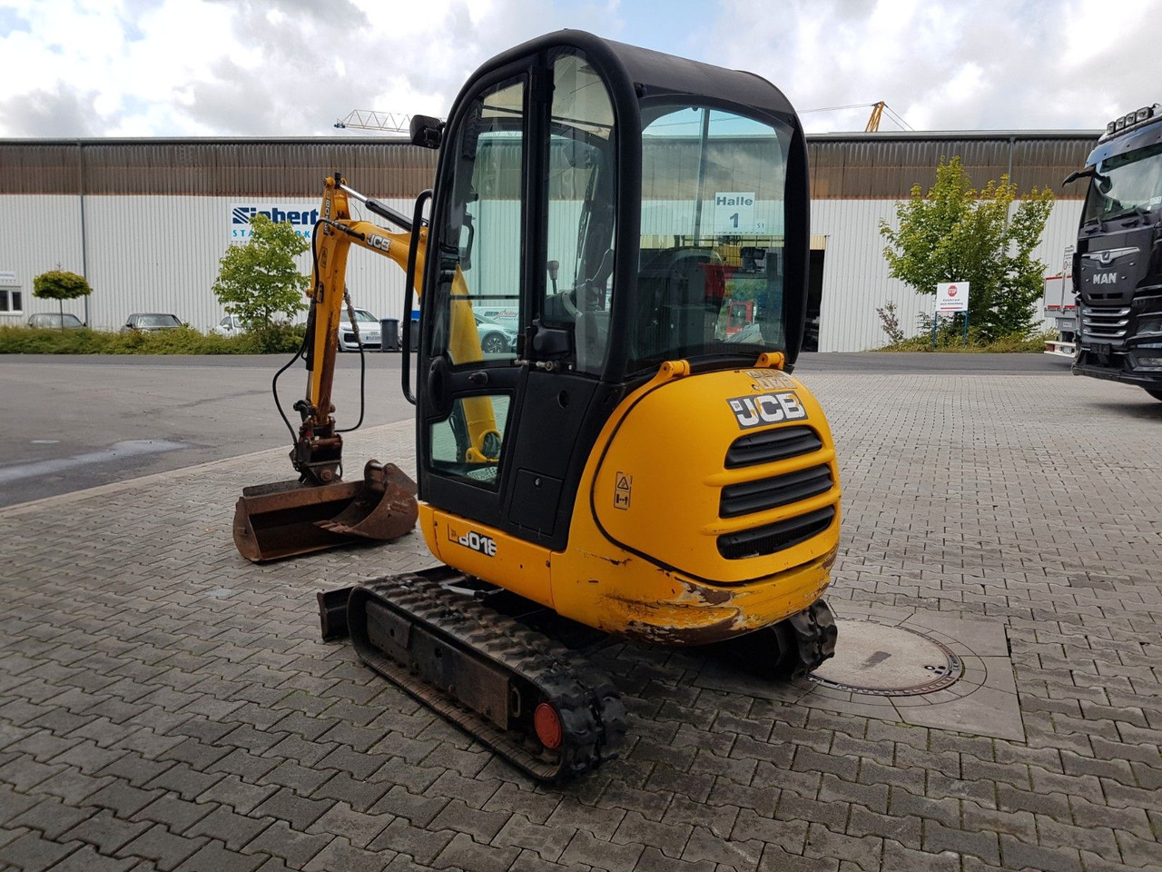 JCB 8018 / 3.420h / hydrl. Grabenräumer / Tieflöffel - Minigraafmachine: afbeelding 5 JCB 8018 / 3.420h / hydrl. Grabenräumer / Tieflöffel - Minigraafmachine: afbeelding 5