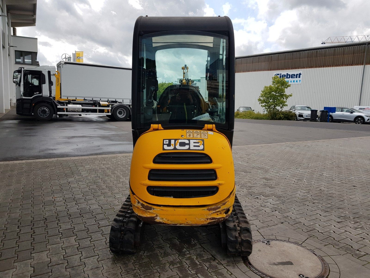 JCB 8018 / 3.420h / hydrl. Grabenräumer / Tieflöffel - Minigraafmachine: afbeelding 4 JCB 8018 / 3.420h / hydrl. Grabenräumer / Tieflöffel - Minigraafmachine: afbeelding 4