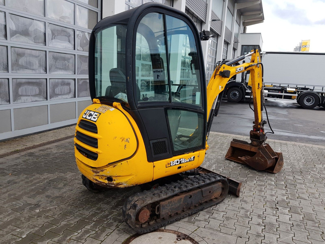 JCB 8018 / 3.420h / hydrl. Grabenräumer / Tieflöffel - Minigraafmachine: afbeelding 3 JCB 8018 / 3.420h / hydrl. Grabenräumer / Tieflöffel - Minigraafmachine: afbeelding 3