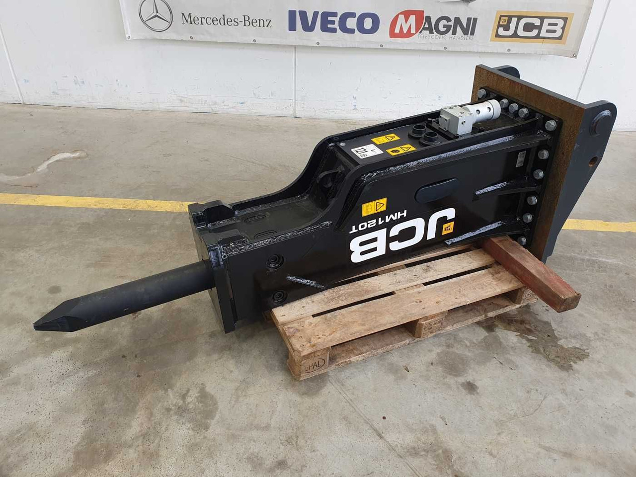 JCB HM120T / Hydraulikhammer / MS21 / 12-18 to - Hydraulische hamer voor Bouwmachine: afbeelding 2 JCB HM120T / Hydraulikhammer / MS21 / 12-18 to - Hydraulische hamer voor Bouwmachine: afbeelding 2