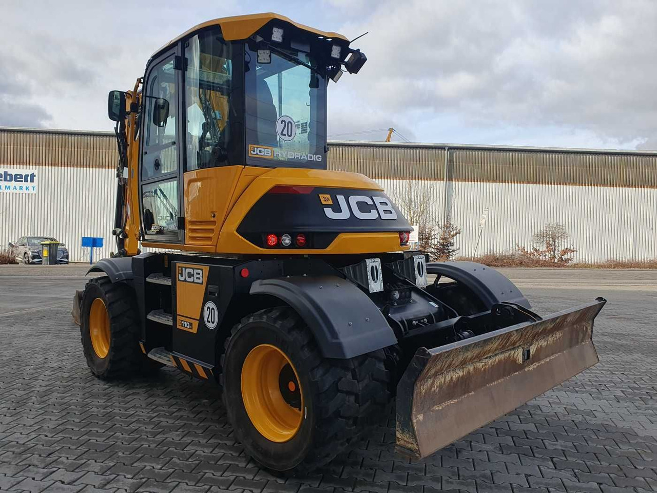 JCB Hydradig HD 110WT / 2022 / nur 239h! / Powertilt - Mobiele graafmachine: afbeelding 4 JCB Hydradig HD 110WT / 2022 / nur 239h! / Powertilt - Mobiele graafmachine: afbeelding 4