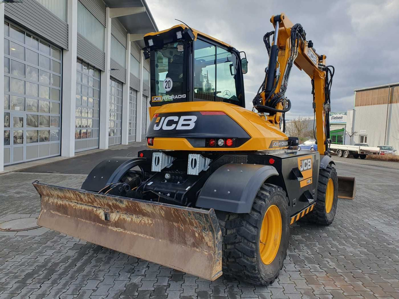 JCB Hydradig HD 110WT / 2022 / nur 239h! / Powertilt - Mobiele graafmachine: afbeelding 3 JCB Hydradig HD 110WT / 2022 / nur 239h! / Powertilt - Mobiele graafmachine: afbeelding 3