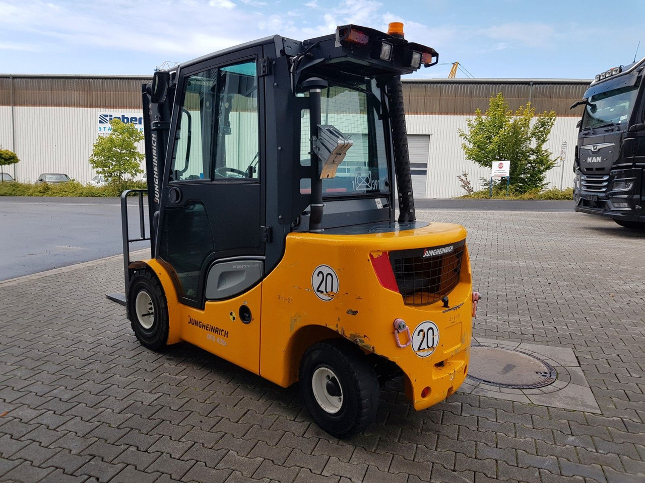 Jungheinrich DFG 435s / 4.400mm / nur 1.778h! / Klima / SS - Diesel heftruck: afbeelding 5 Jungheinrich DFG 435s / 4.400mm / nur 1.778h! / Klima / SS - Diesel heftruck: afbeelding 5