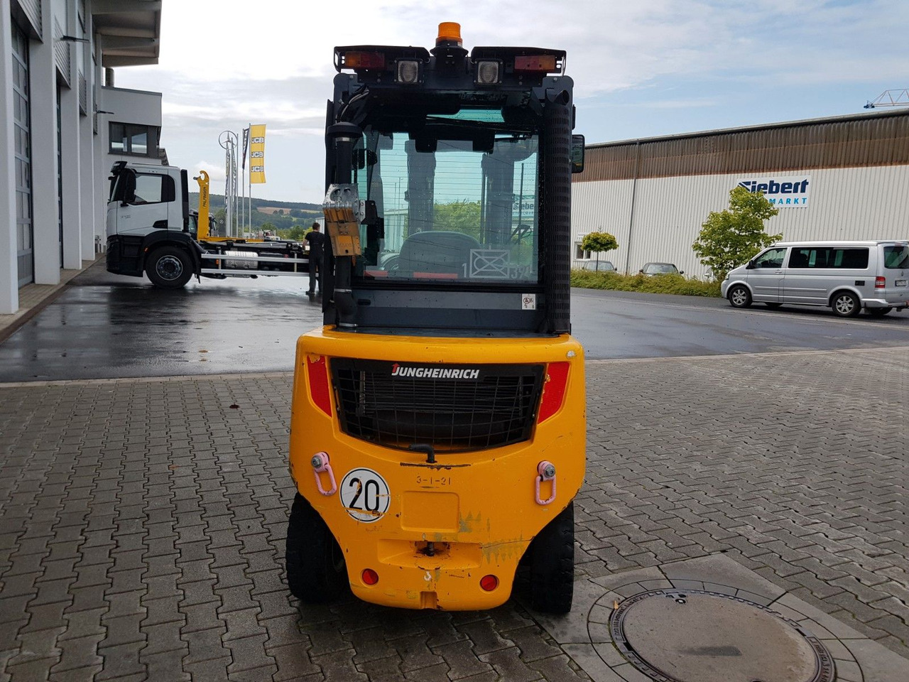 Jungheinrich DFG 435s / 4.400mm / nur 1.778h! / Klima / SS - Diesel heftruck: afbeelding 4 Jungheinrich DFG 435s / 4.400mm / nur 1.778h! / Klima / SS - Diesel heftruck: afbeelding 4