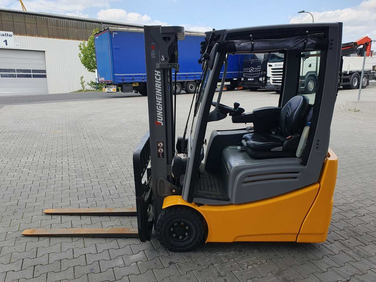 Elektrische heftruck Jungheinrich EFG 215 / Triplex: 4.25m! / SS / nur 1.368h!: afbeelding 7