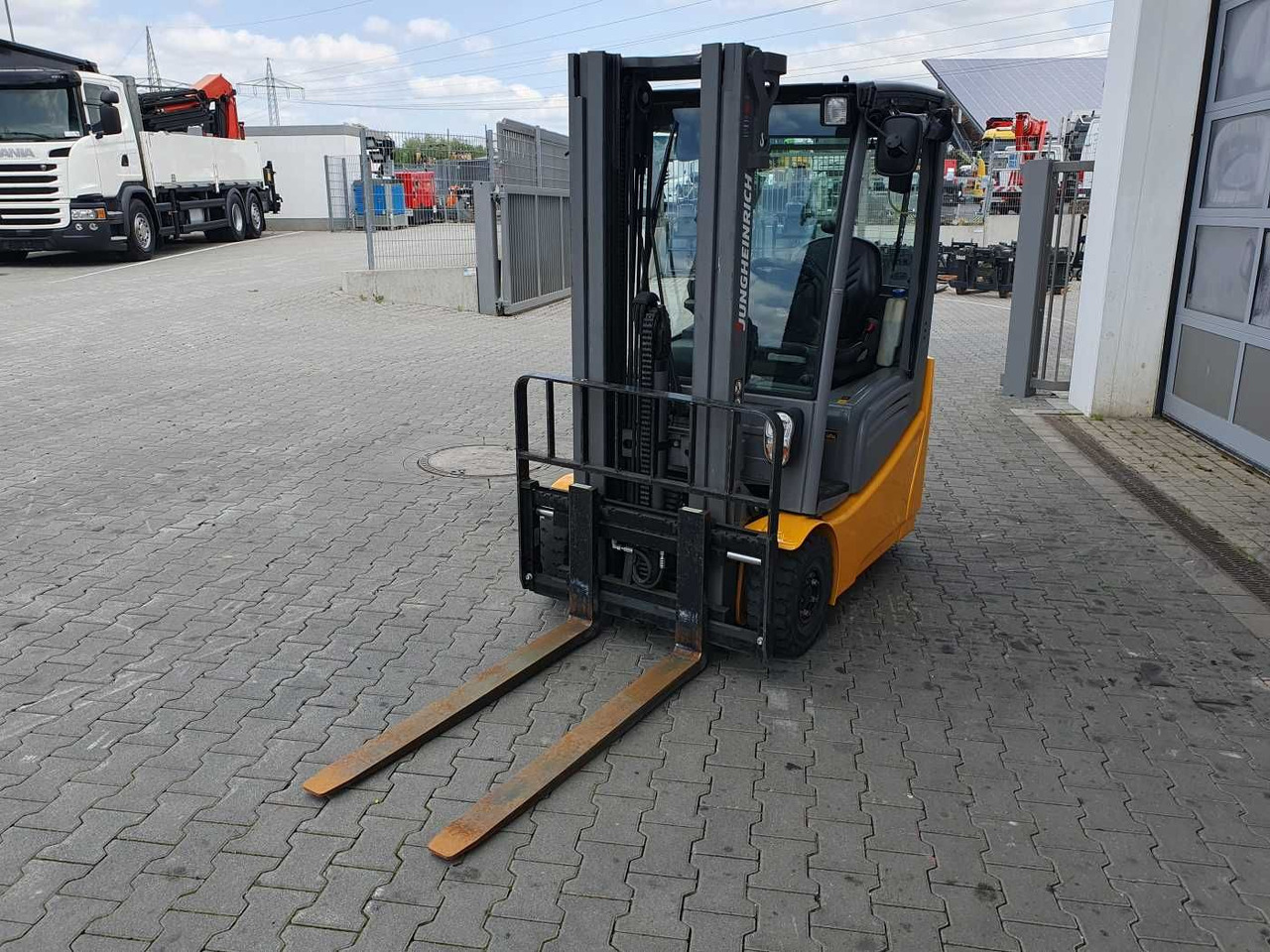 Elektrische heftruck Jungheinrich EFG 215 / Triplex: 4.25m! / SS / nur 1.368h!: afbeelding 8