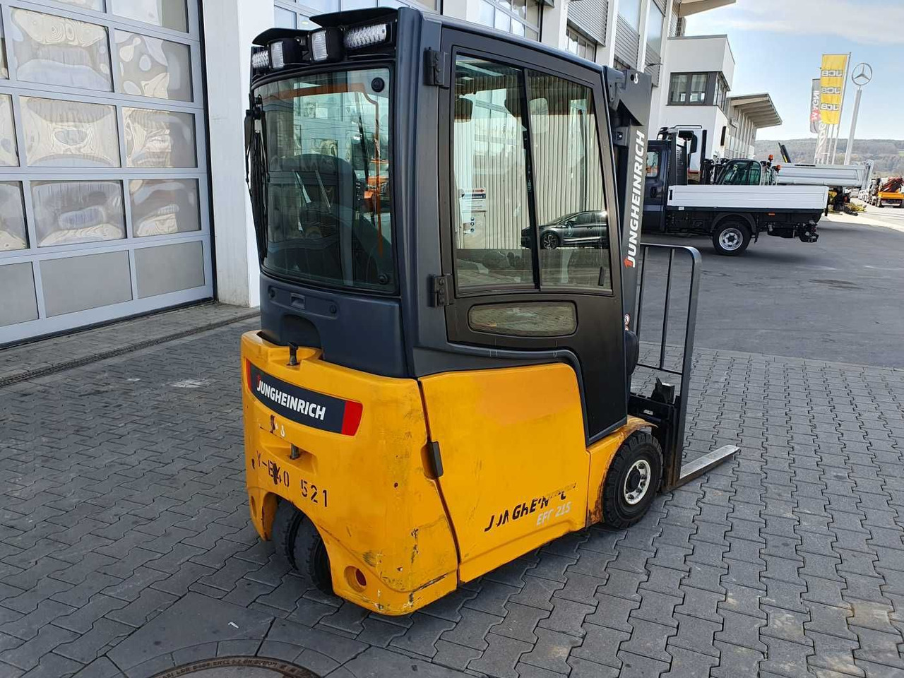 Jungheinrich EFG 215 / Triplex: 4.35m! / SS / nur 2.054h! - Elektrische heftruck: afbeelding 3 Jungheinrich EFG 215 / Triplex: 4.35m! / SS / nur 2.054h! - Elektrische heftruck: afbeelding 3