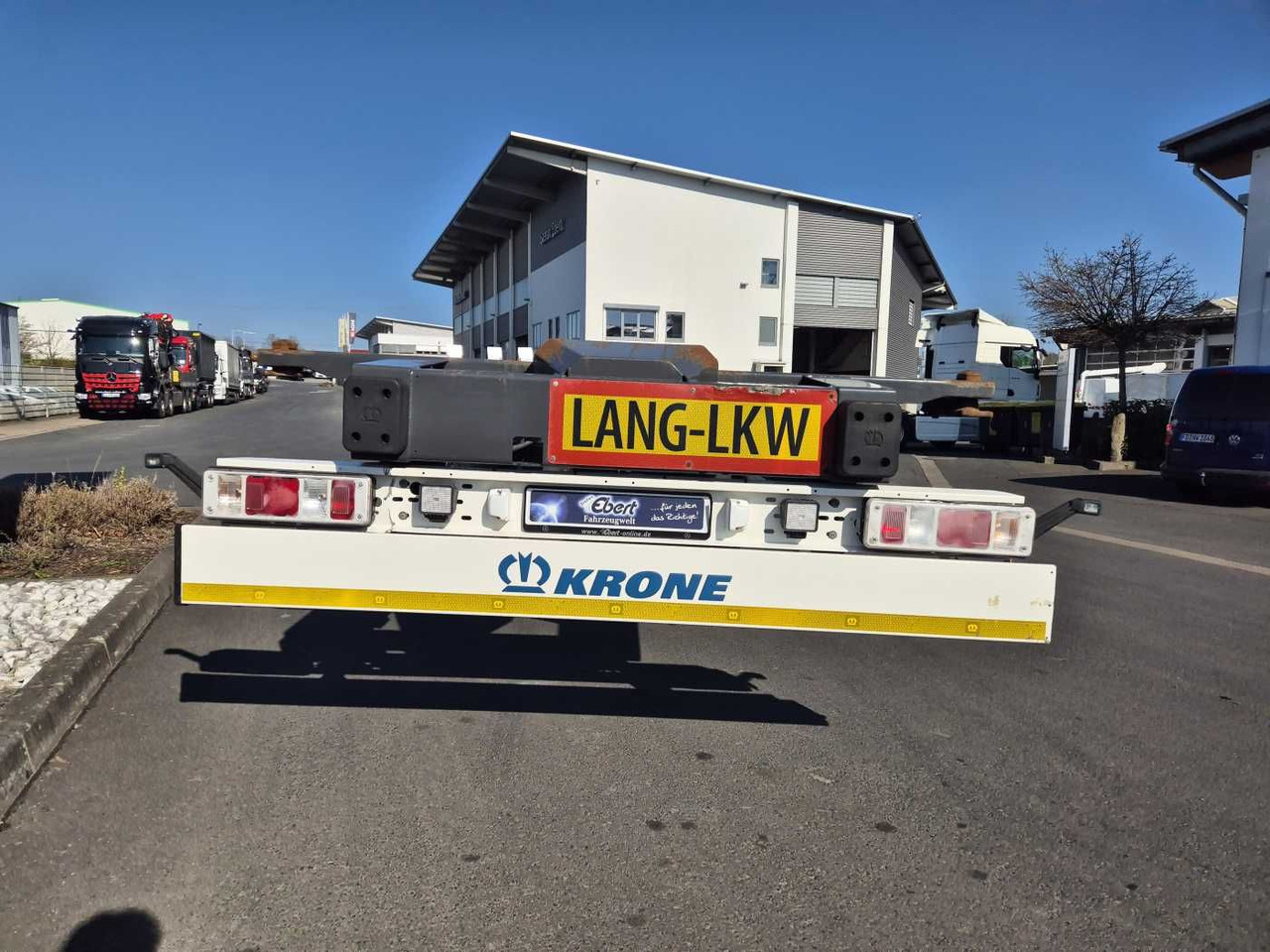 Containertransporter/ Wissellaadbak oplegger Krone SD BDF BPW-Achsen Liftachse mitte Container: afbeelding 9