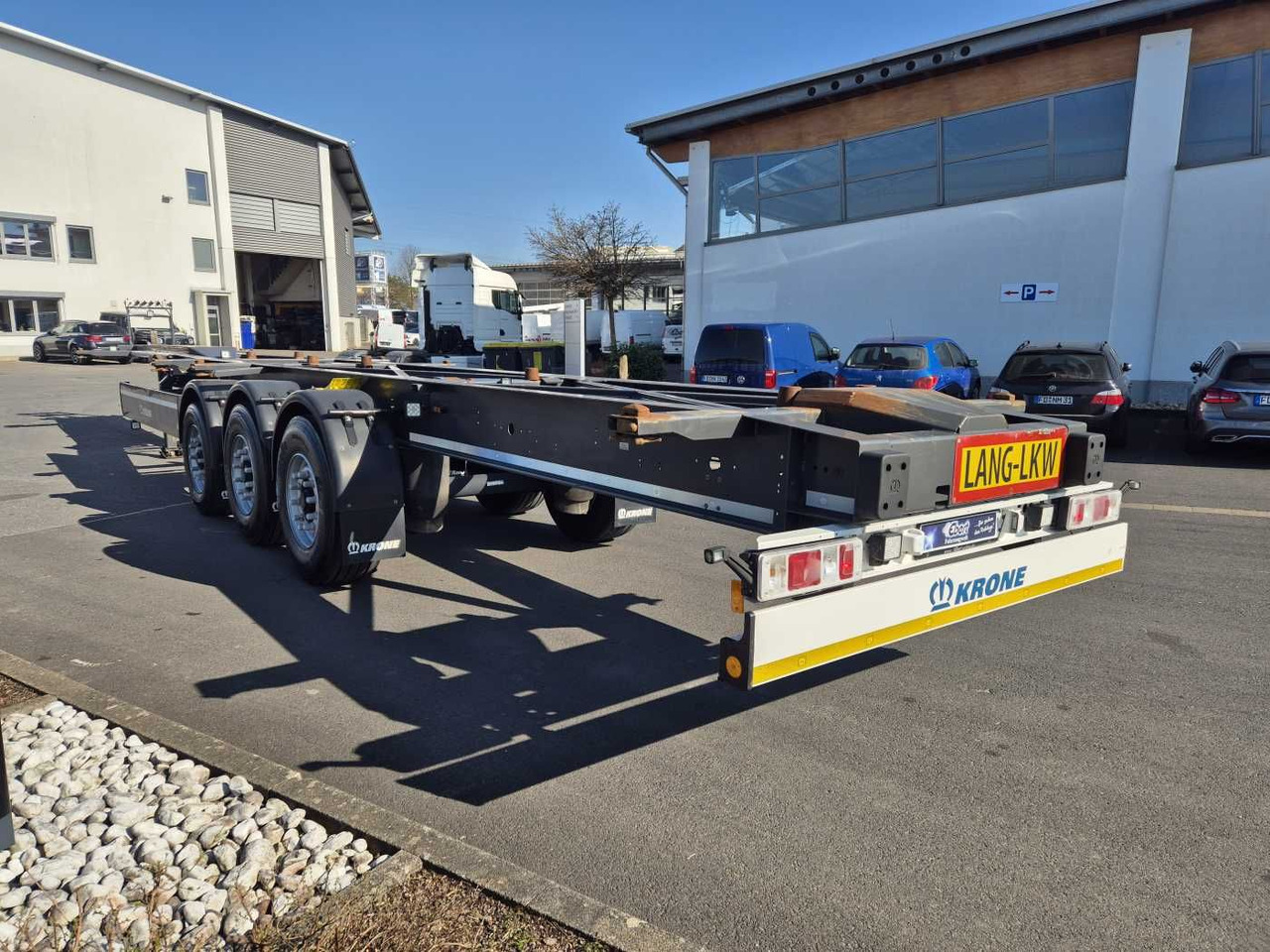 Krone SD BDF BPW-Achsen Liftachse mitte Container - Containertransporter/ Wissellaadbak oplegger: afbeelding 3 Krone SD BDF BPW-Achsen Liftachse mitte Container - Containertransporter/ Wissellaadbak oplegger: afbeelding 3