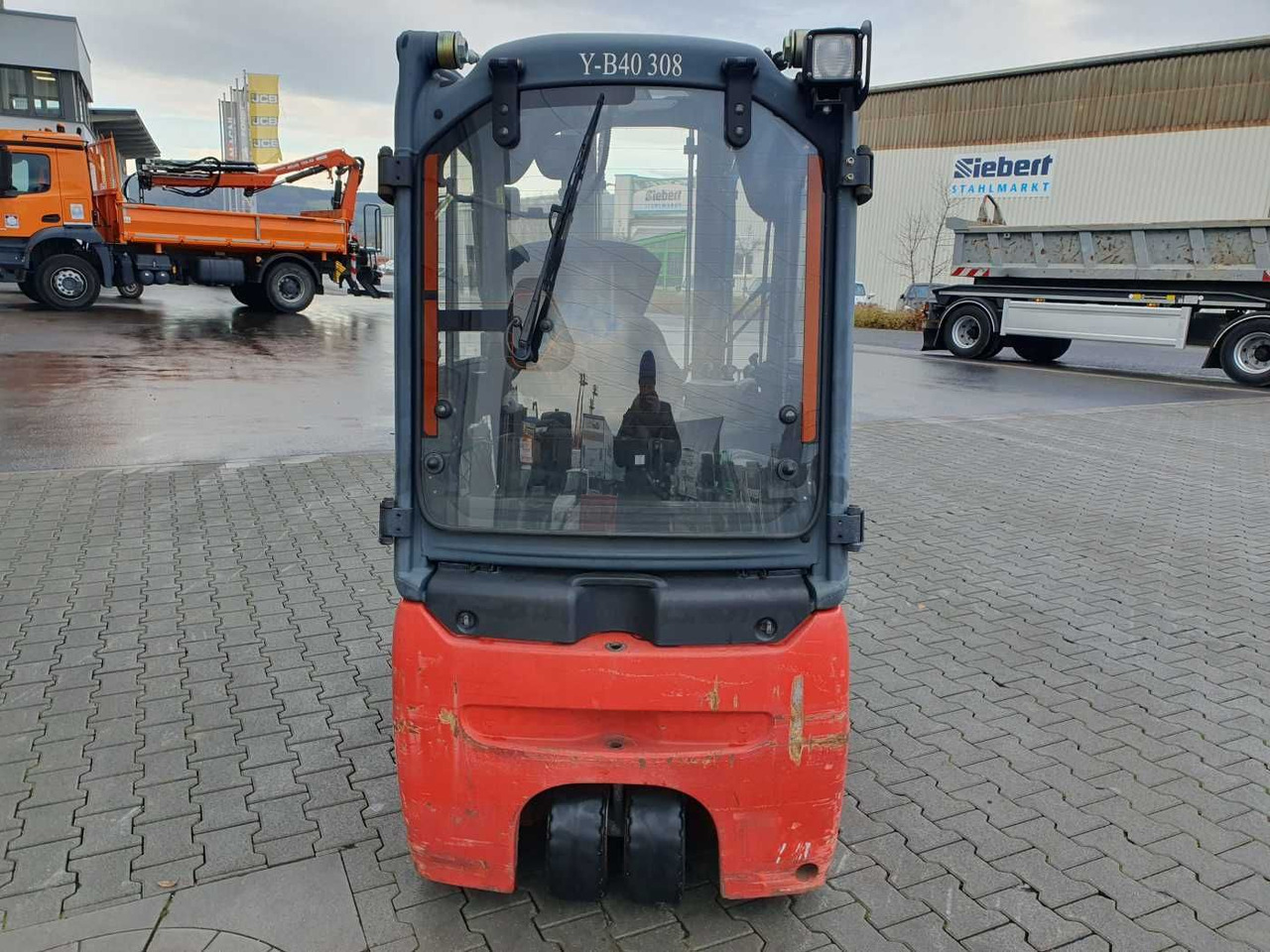 Linde E18 - 01 / Triplex: 4.50m! / SS / nur 5.672h! - Elektrische heftruck: afbeelding 5 Linde E18 - 01 / Triplex: 4.50m! / SS / nur 5.672h! - Elektrische heftruck: afbeelding 5