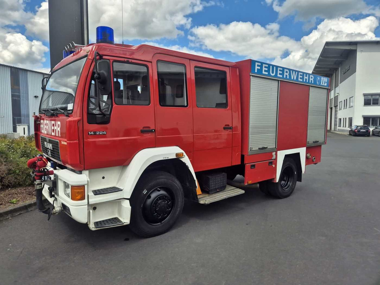 MAN 14.224 4x4 TLF 16/29 Tanklöschfahrzeug Feuerwehr - Tankwagen: afbeelding 3 MAN 14.224 4x4 TLF 16/29 Tanklöschfahrzeug Feuerwehr - Tankwagen: afbeelding 3