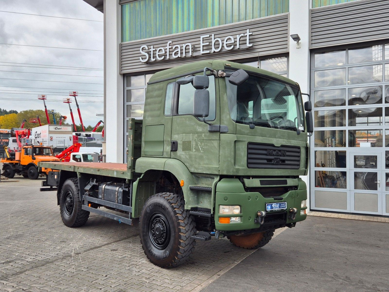 MAN TGA 18.360 4x4 BB Pritsche Single Bereifung - Vrachtwagen met open laadbak: afbeelding 2 MAN TGA 18.360 4x4 BB Pritsche Single Bereifung - Vrachtwagen met open laadbak: afbeelding 2
