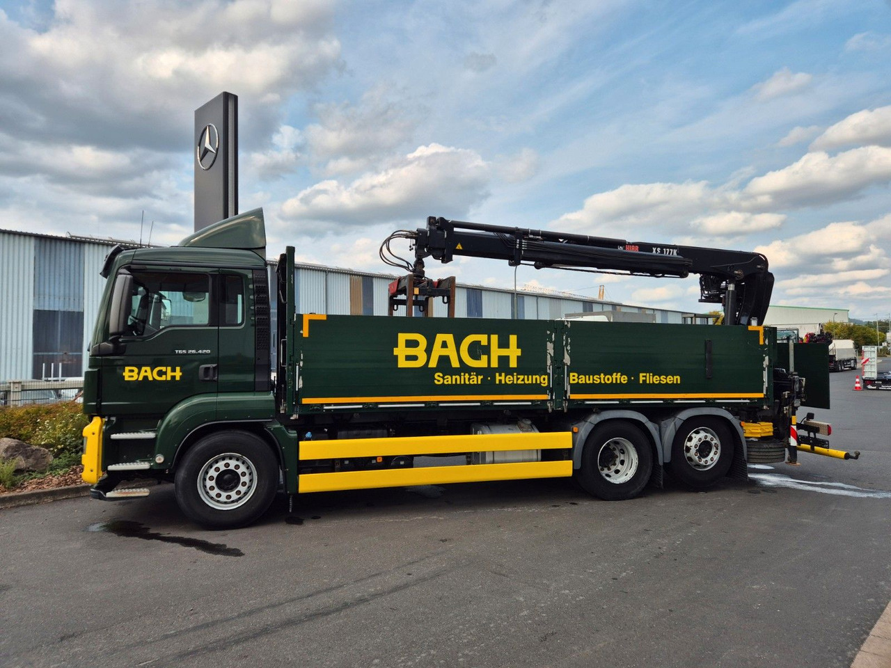 MAN TGS 26.420 6x2-4 LL Hiab 177K PRO 2 Stück - Kraanwagen: afbeelding 4 MAN TGS 26.420 6x2-4 LL Hiab 177K PRO 2 Stück - Kraanwagen: afbeelding 4