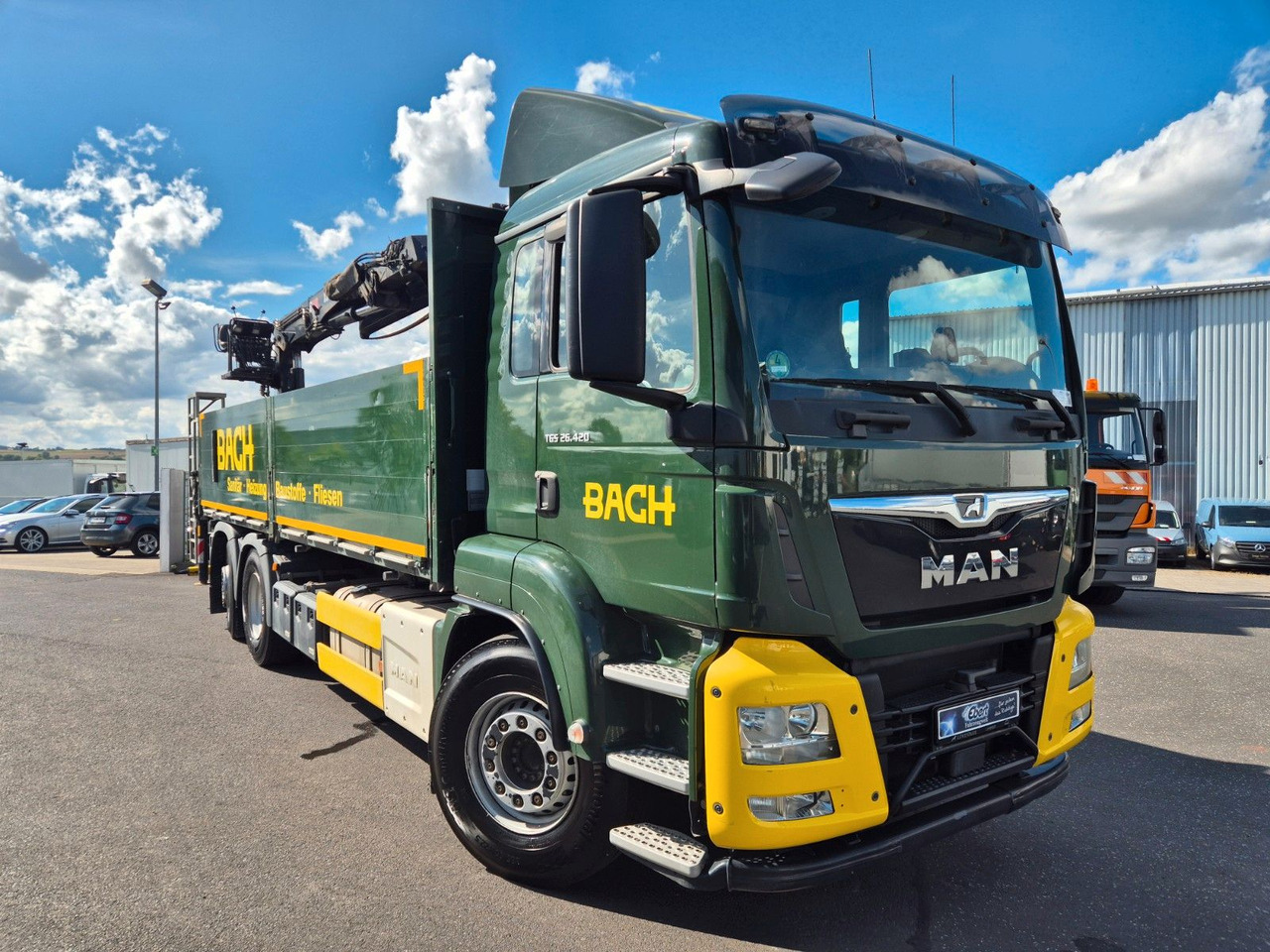 MAN TGS 26.420 6x2-4 LL Hiab 177K PRO 2 Stück - Kraanwagen: afbeelding 3 MAN TGS 26.420 6x2-4 LL Hiab 177K PRO 2 Stück - Kraanwagen: afbeelding 3