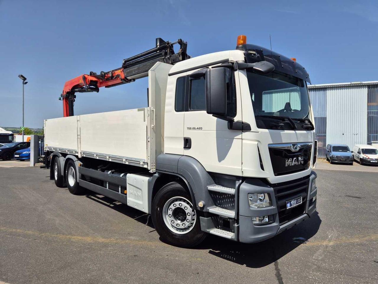 MAN TGS 26.420 6x2-4 LL Palfinger PK 22002-EH B Funk - Kraanwagen: afbeelding 3 MAN TGS 26.420 6x2-4 LL Palfinger PK 22002-EH B Funk - Kraanwagen: afbeelding 3