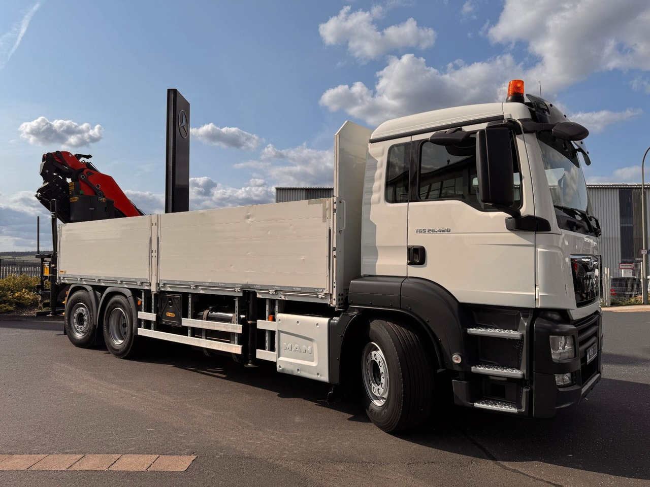 MAN TGS 26.420 L 6x2 - Vrachtwagen met open laadbak, Kraanwagen: afbeelding 5 MAN TGS 26.420 L 6x2 - Vrachtwagen met open laadbak, Kraanwagen: afbeelding 5