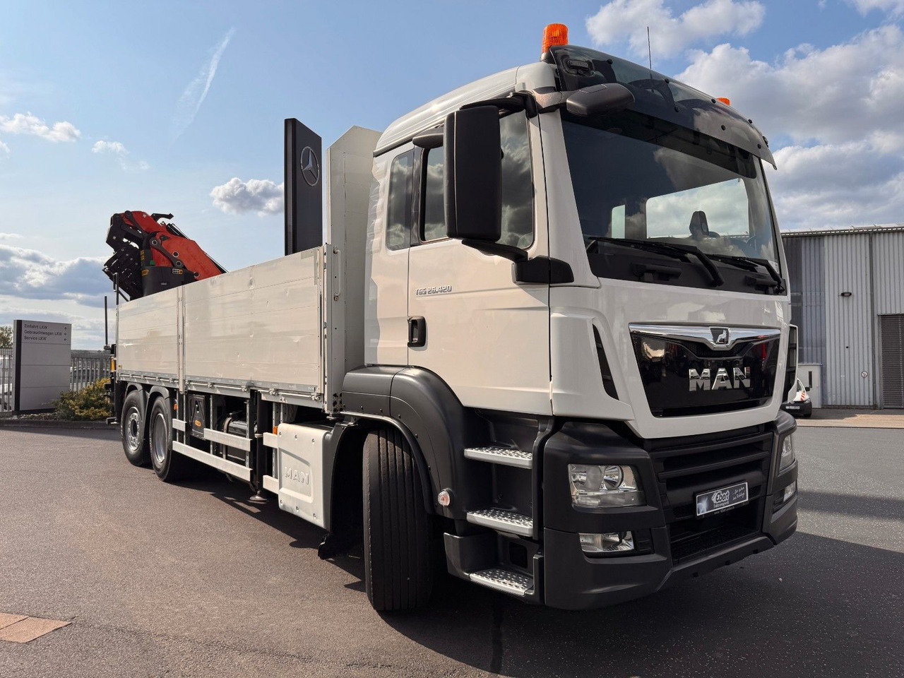 MAN TGS 26.420 L 6x2 - Vrachtwagen met open laadbak, Kraanwagen: afbeelding 3 MAN TGS 26.420 L 6x2 - Vrachtwagen met open laadbak, Kraanwagen: afbeelding 3