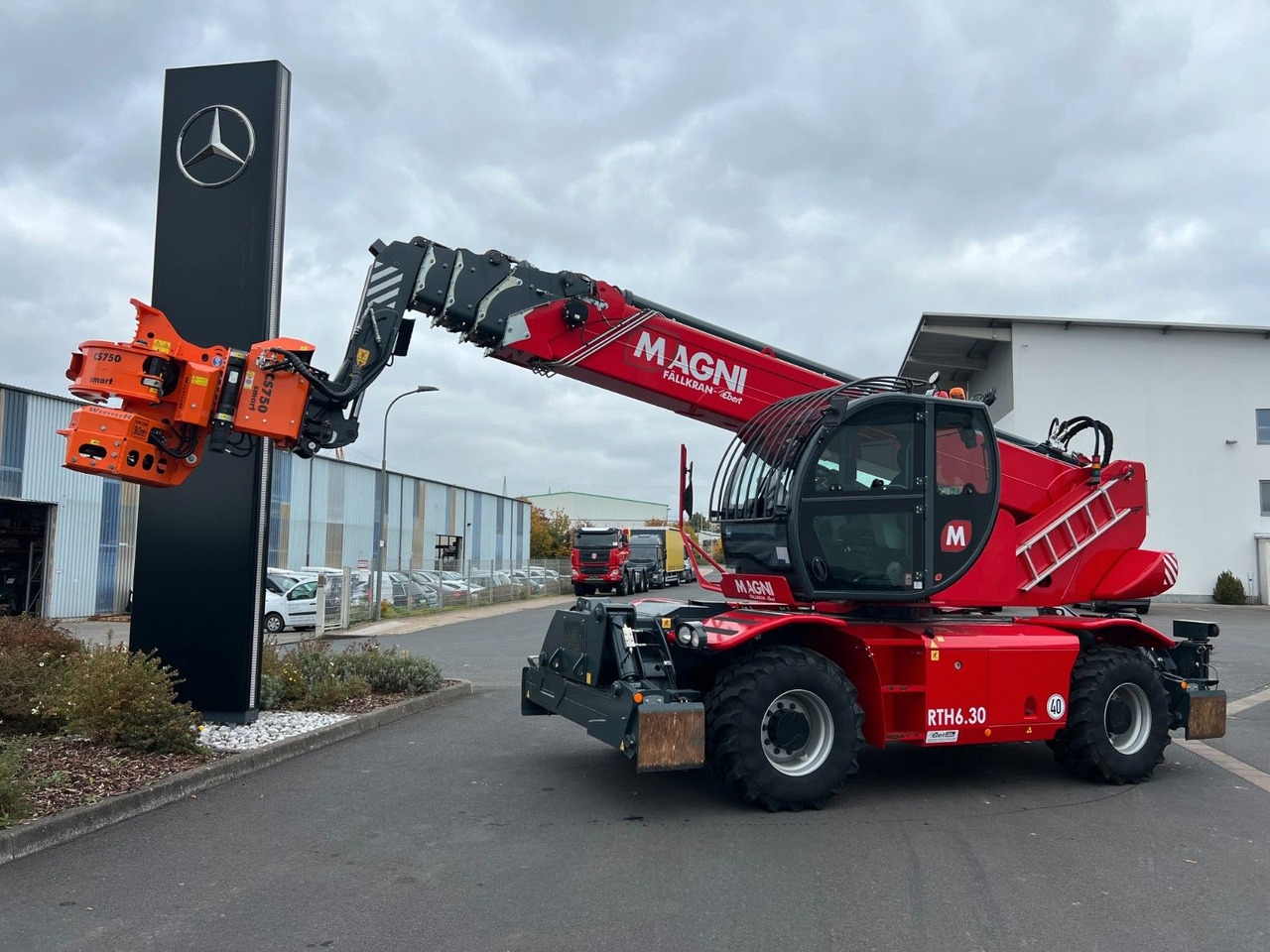 Magni RTH 6.30 SH / Fällkran / Westtech CS750 - Verreiker: afbeelding 1 Magni RTH 6.30 SH / Fällkran / Westtech CS750 - Verreiker: afbeelding 1
