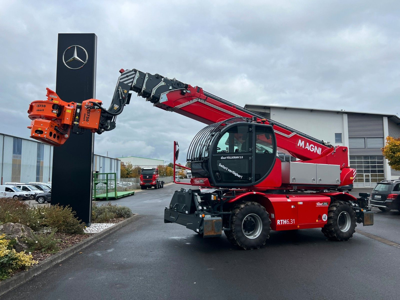 Magni RTH 6.31 SH / Fällkran 2 / Westtech CS750 - Verreiker: afbeelding 1 Magni RTH 6.31 SH / Fällkran 2 / Westtech CS750 - Verreiker: afbeelding 1