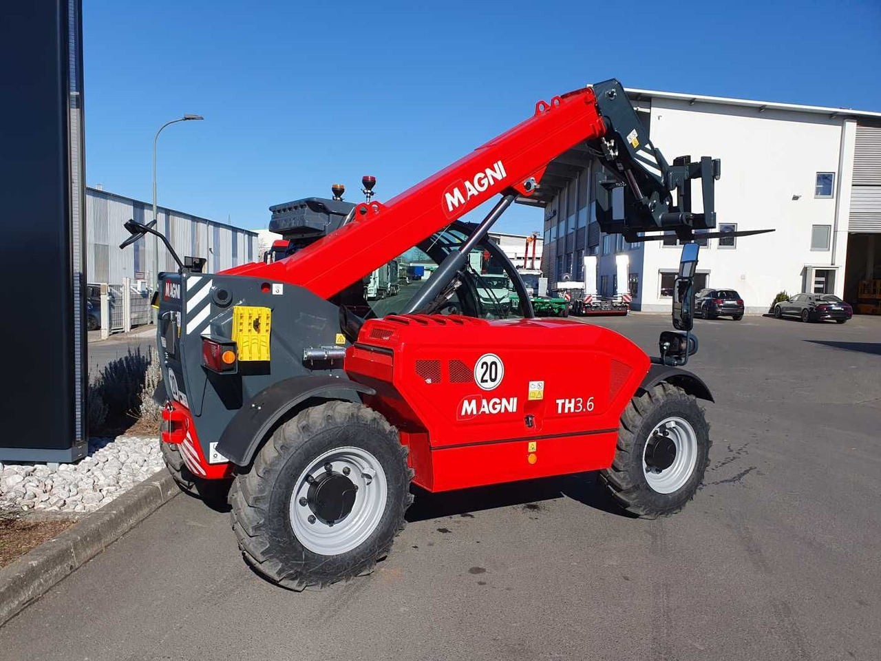 Wiellader Magni TH 3.6-D5/D / 3to - 5,8m / 75PS: afbeelding 8