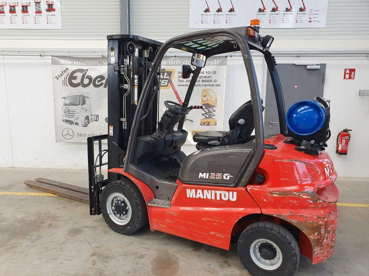 Manitou MI 25 G / Triplex: 4.70m / nur 1.976h! / SS - LPG heftruck: afbeelding 5 Manitou MI 25 G / Triplex: 4.70m / nur 1.976h! / SS - LPG heftruck: afbeelding 5