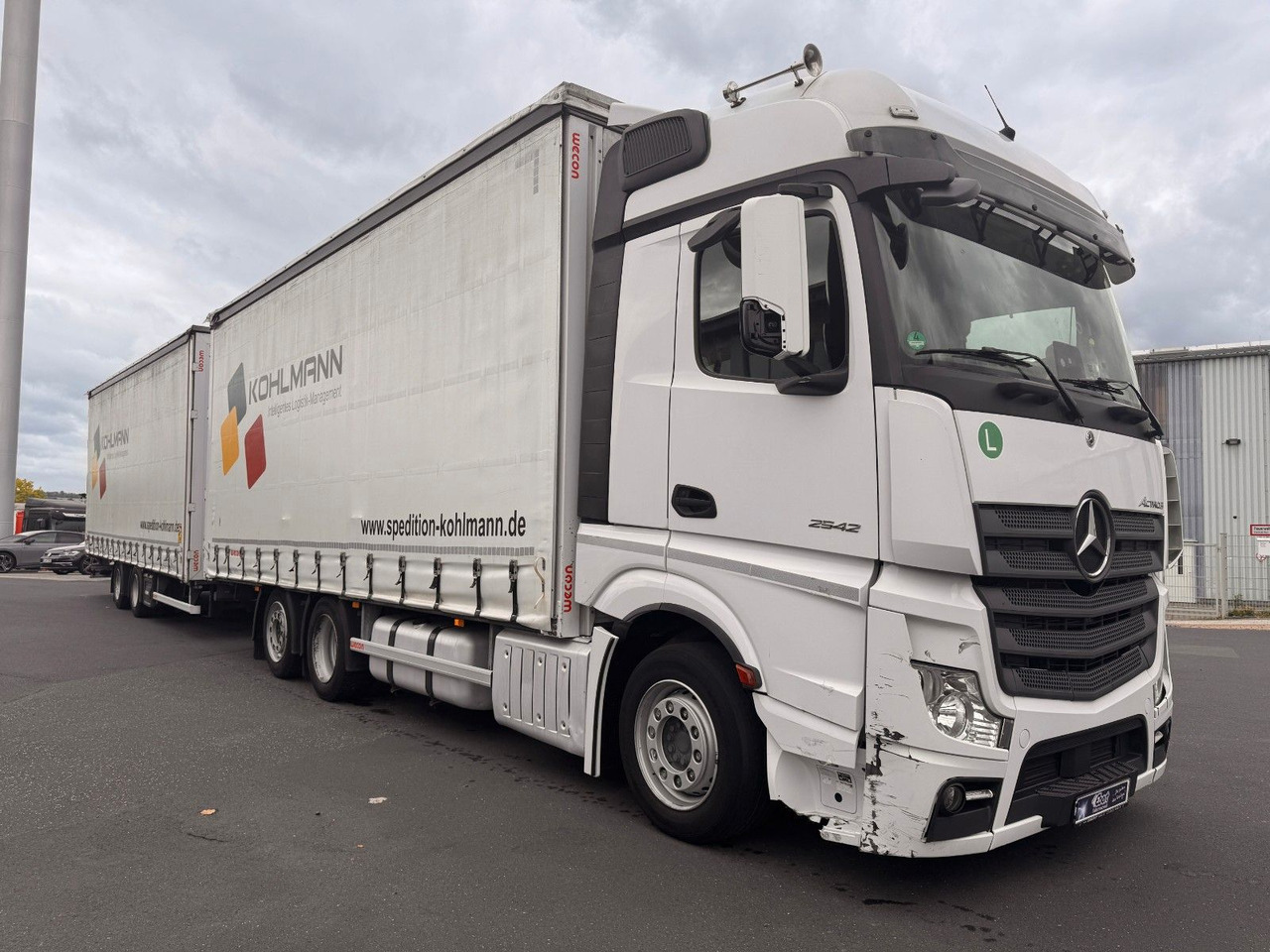 Mercedes-Benz Actros 2542 LnR 6x2 Retarder Standklima - Schuifzeilen vrachtwagen: afbeelding 3 Mercedes-Benz Actros 2542 LnR 6x2 Retarder Standklima - Schuifzeilen vrachtwagen: afbeelding 3