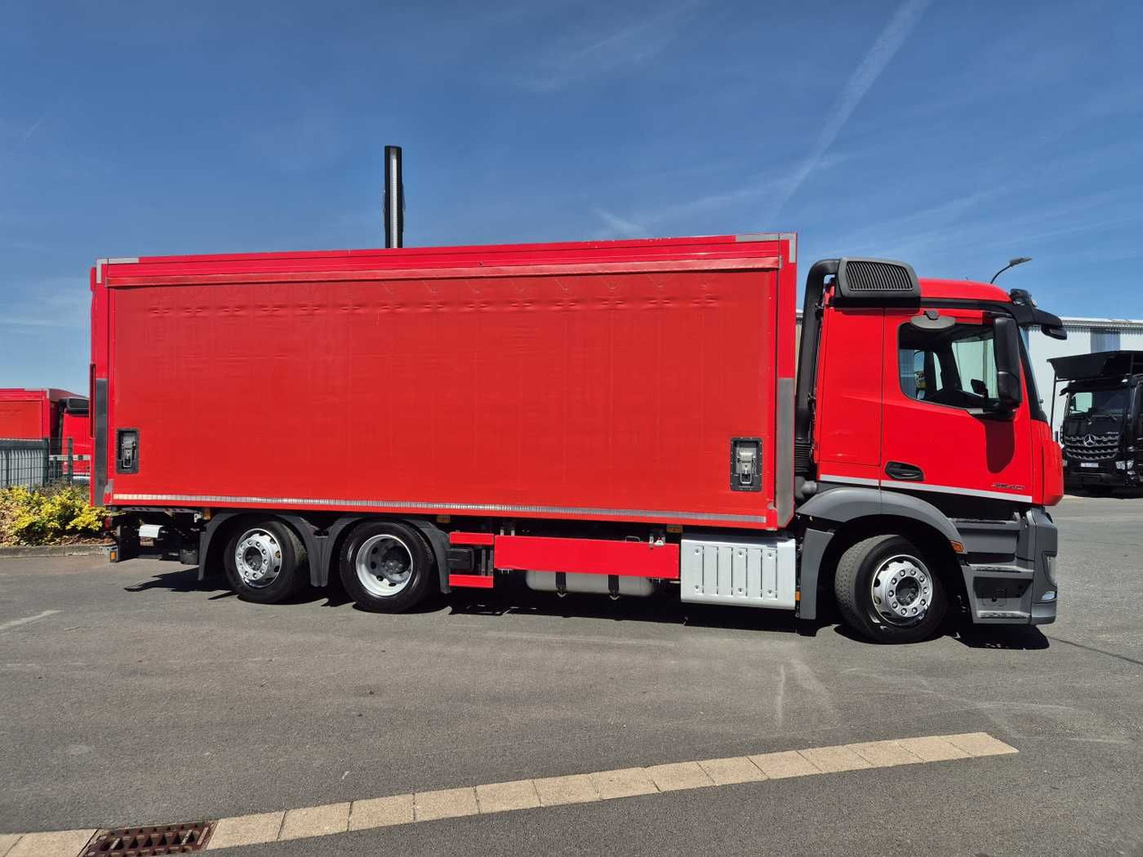 Mercedes-Benz Antos 2540 LnR 6x2 LBW Schiebeplanen AHK - Schuifzeilen vrachtwagen: afbeelding 5 Mercedes-Benz Antos 2540 LnR 6x2 LBW Schiebeplanen AHK - Schuifzeilen vrachtwagen: afbeelding 5