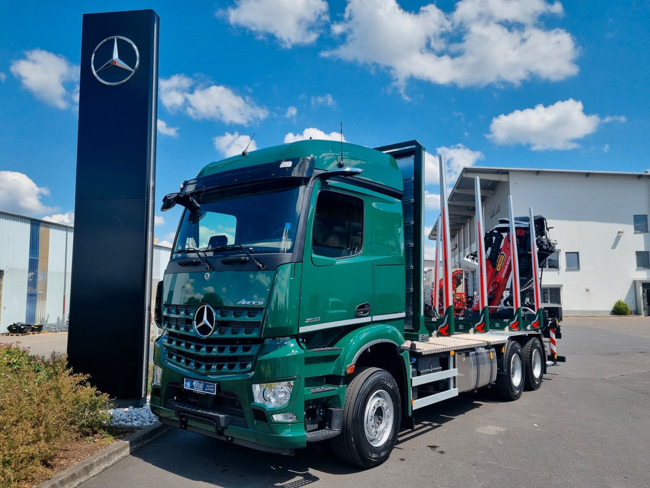 Mercedes-Benz Arocs 2651 L 6x4 Palfinger Epsilon TZ12-98 - Houttransport, Kraanwagen: afbeelding 1 Mercedes-Benz Arocs 2651 L 6x4 Palfinger Epsilon TZ12-98 - Houttransport, Kraanwagen: afbeelding 1