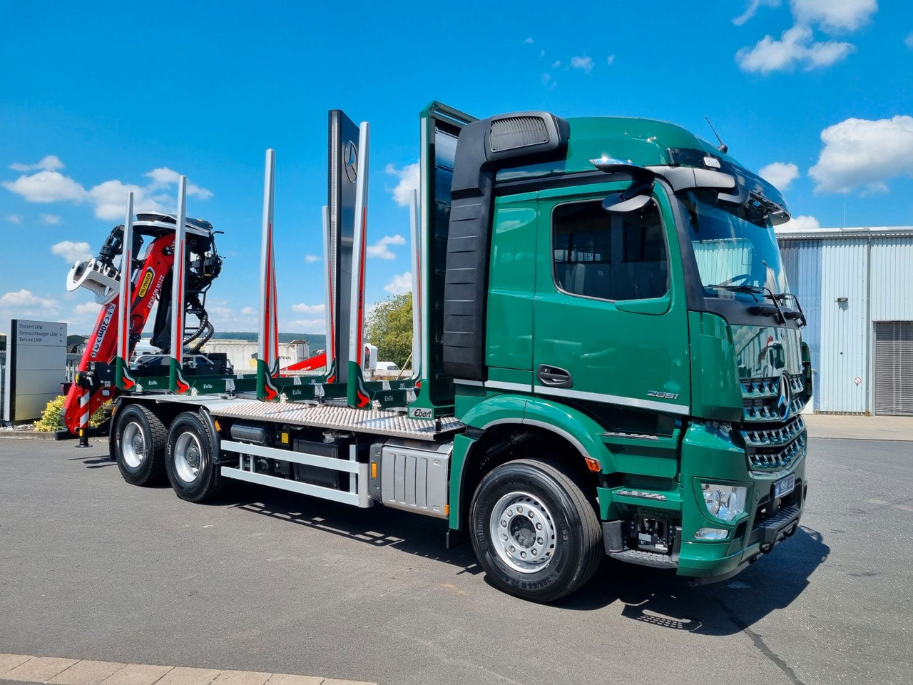 Mercedes-Benz Arocs 2651 L 6x4 Palfinger Epsilon TZ12-98 - Houttransport, Kraanwagen: afbeelding 3 Mercedes-Benz Arocs 2651 L 6x4 Palfinger Epsilon TZ12-98 - Houttransport, Kraanwagen: afbeelding 3