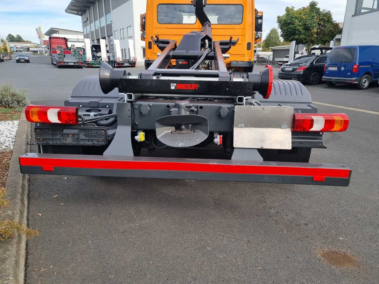 Haakarmsysteem vrachtwagen Mercedes-Benz Atego 818 K 4x2 HIAB XR5S3650 AHK Klima: afbeelding 9
