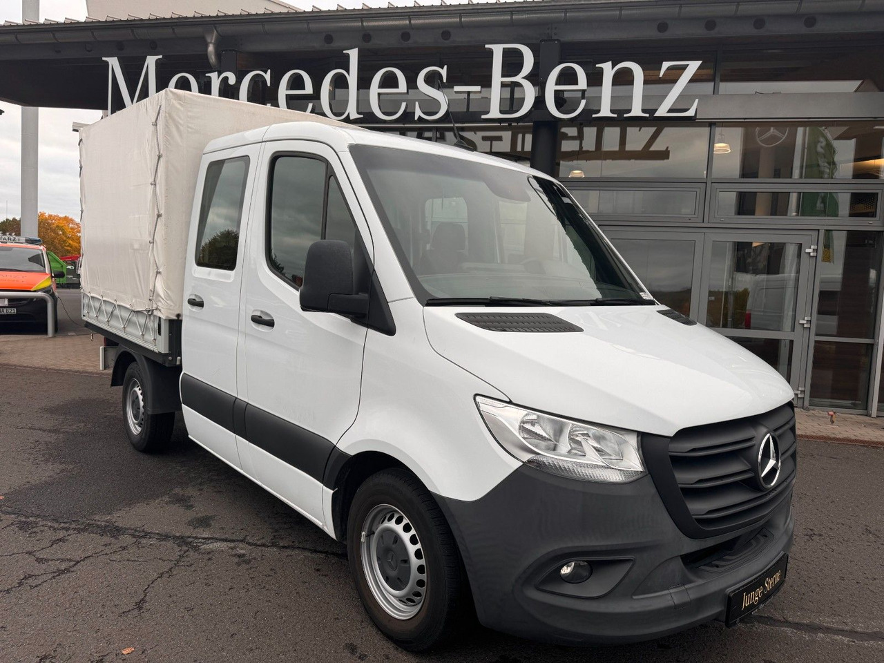 Mercedes-Benz Sprinter 215 CDI DoKa 9G Klima AHK SHZ - Bestelwagen open laadbak, Bestelwagen met dubbele cabine: afbeelding 1 Mercedes-Benz Sprinter 215 CDI DoKa 9G Klima AHK SHZ - Bestelwagen open laadbak, Bestelwagen met dubbele cabine: afbeelding 1