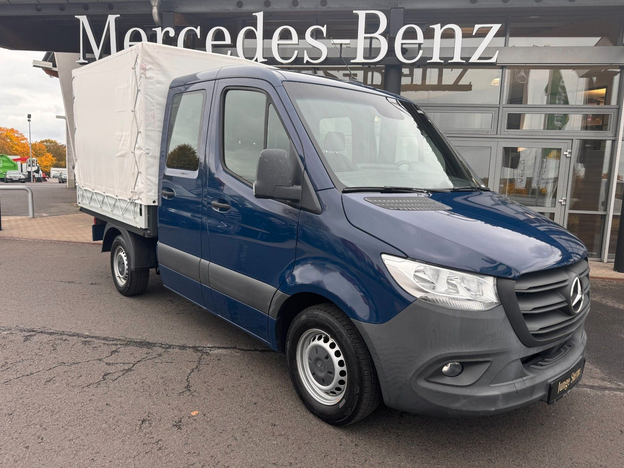 Mercedes-Benz Sprinter 215 CDI DoKa 9G Klima AHK SHZ - Bestelwagen open laadbak, Bestelwagen met dubbele cabine: afbeelding 1 Mercedes-Benz Sprinter 215 CDI DoKa 9G Klima AHK SHZ - Bestelwagen open laadbak, Bestelwagen met dubbele cabine: afbeelding 1