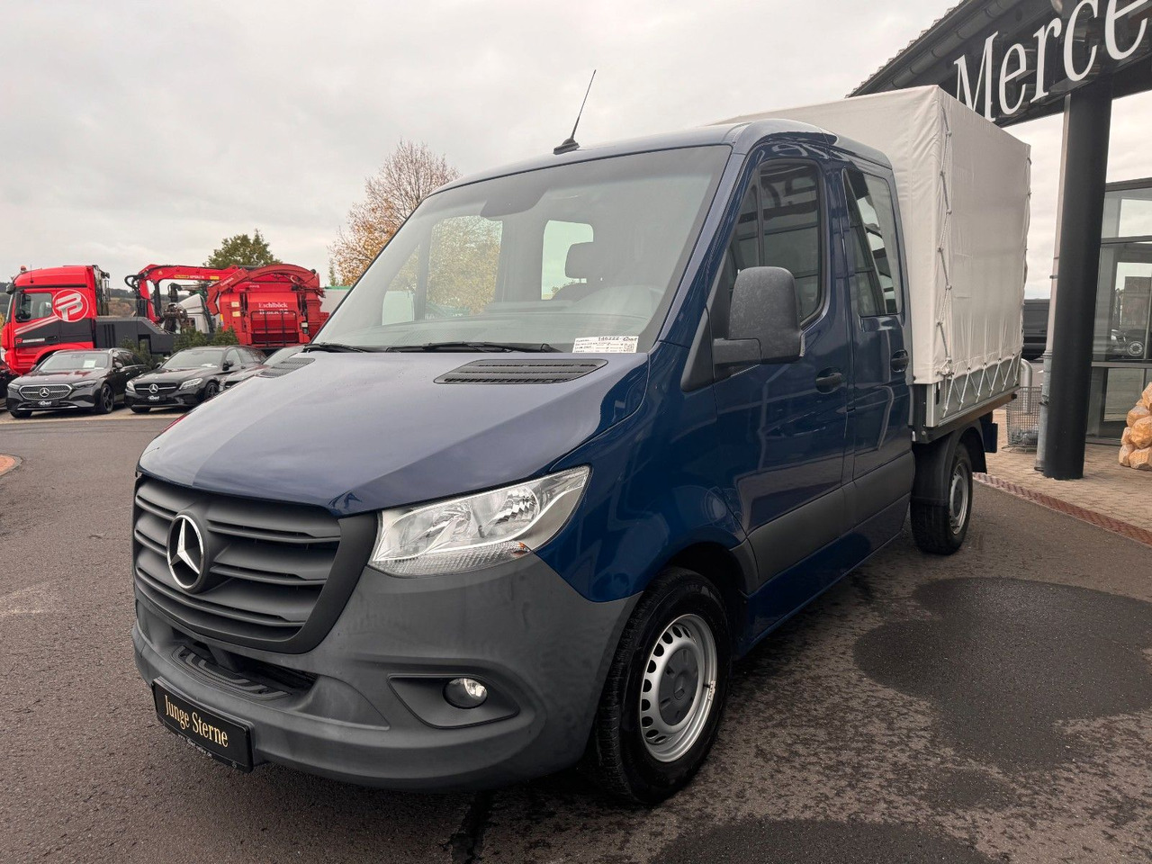Mercedes-Benz Sprinter 215 CDI DoKa 9G Klima AHK SHZ - Schuifzeilen bestelwagen, Bestelwagen met dubbele cabine: afbeelding 3 Mercedes-Benz Sprinter 215 CDI DoKa 9G Klima AHK SHZ - Schuifzeilen bestelwagen, Bestelwagen met dubbele cabine: afbeelding 3