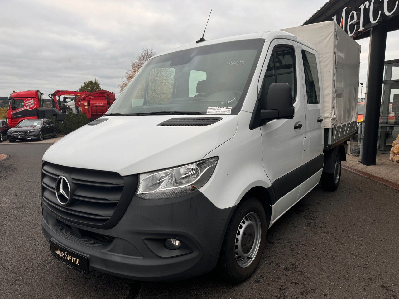 Mercedes-Benz Sprinter 215 CDI DoKa 9G Klima AHK SHZ - Schuifzeilen bestelwagen, Bestelwagen met dubbele cabine: afbeelding 3 Mercedes-Benz Sprinter 215 CDI DoKa 9G Klima AHK SHZ - Schuifzeilen bestelwagen, Bestelwagen met dubbele cabine: afbeelding 3