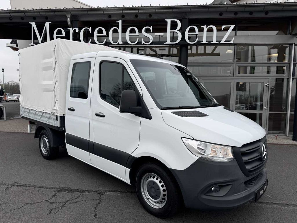 Bestelwagen open laadbak Mercedes-Benz Sprinter 215 CDI DoKa 9G Klima AHK Tempomat SHZ: afbeelding 1