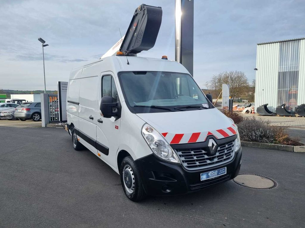 Vrachtwagen hoogwerker, Bestelwagen Renault Master 2.3 dCi / KLUBB K32, 12,5m: afbeelding 13