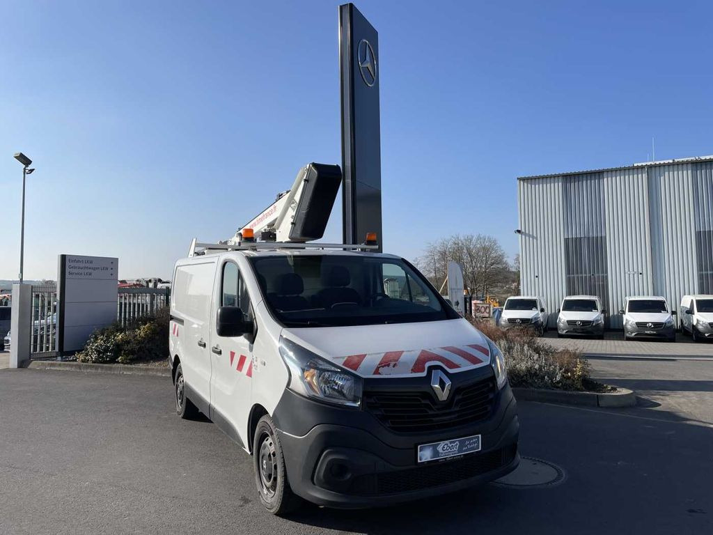 Vrachtwagen hoogwerker, Bestelwagen Renault Trafic dCi 120 L1H1 / TIME France ETL 21 8m: afbeelding 9