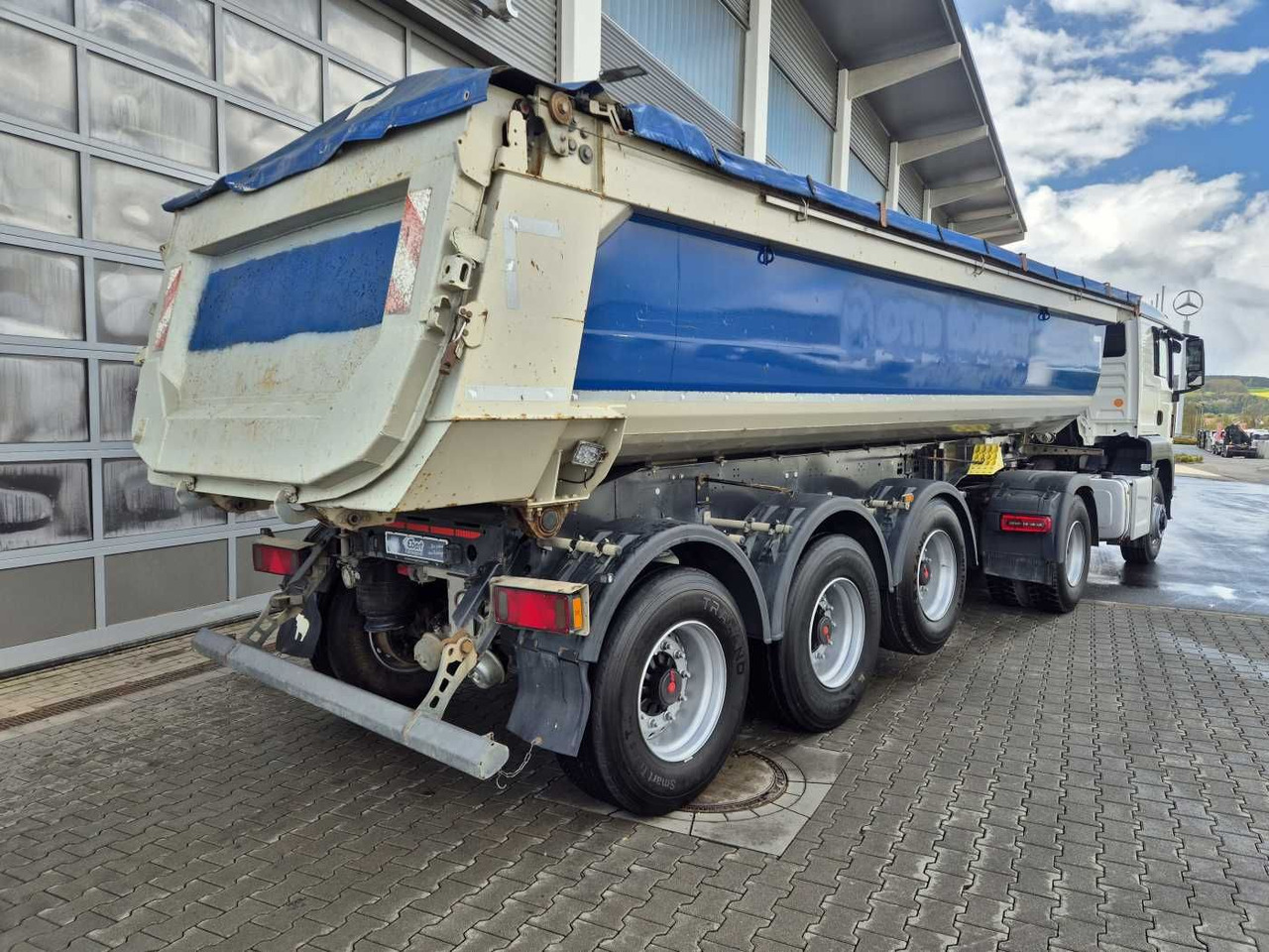 Schmitz Cargobull SGF*S3 SKI 24 SL 7.2 Mulde 23m³ Liftachse 5x - Kipper oplegger: afbeelding 5 Schmitz Cargobull SGF*S3 SKI 24 SL 7.2 Mulde 23m³ Liftachse 5x - Kipper oplegger: afbeelding 5
