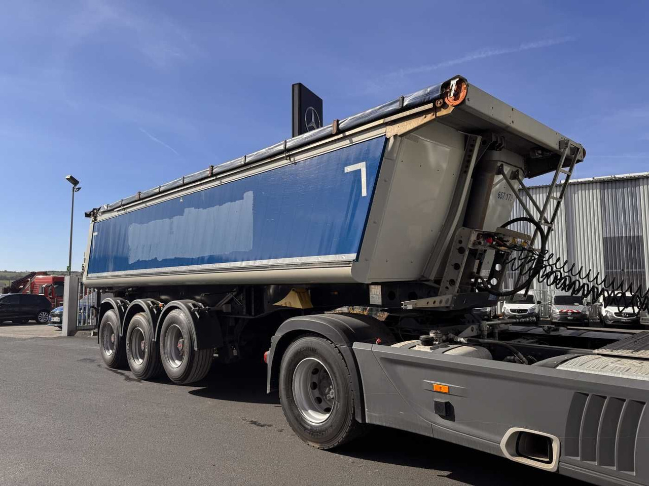 Schmitz Cargobull SGF*S3 SKI 24 SL 7.2 Mulde 23m³ Liftachse 5x Schmitz Cargobull SGF*S3 SKI 24 SL 7.2 Alu-Mulde 23m³ Liftachse - Kipper oplegger: afbeelding 3 Schmitz Cargobull SGF*S3 SKI 24 SL 7.2 Mulde 23m³ Liftachse 5x Schmitz Cargobull SGF*S3 SKI 24 SL 7.2 Alu-Mulde 23m³ Liftachse - Kipper oplegger: afbeelding 3