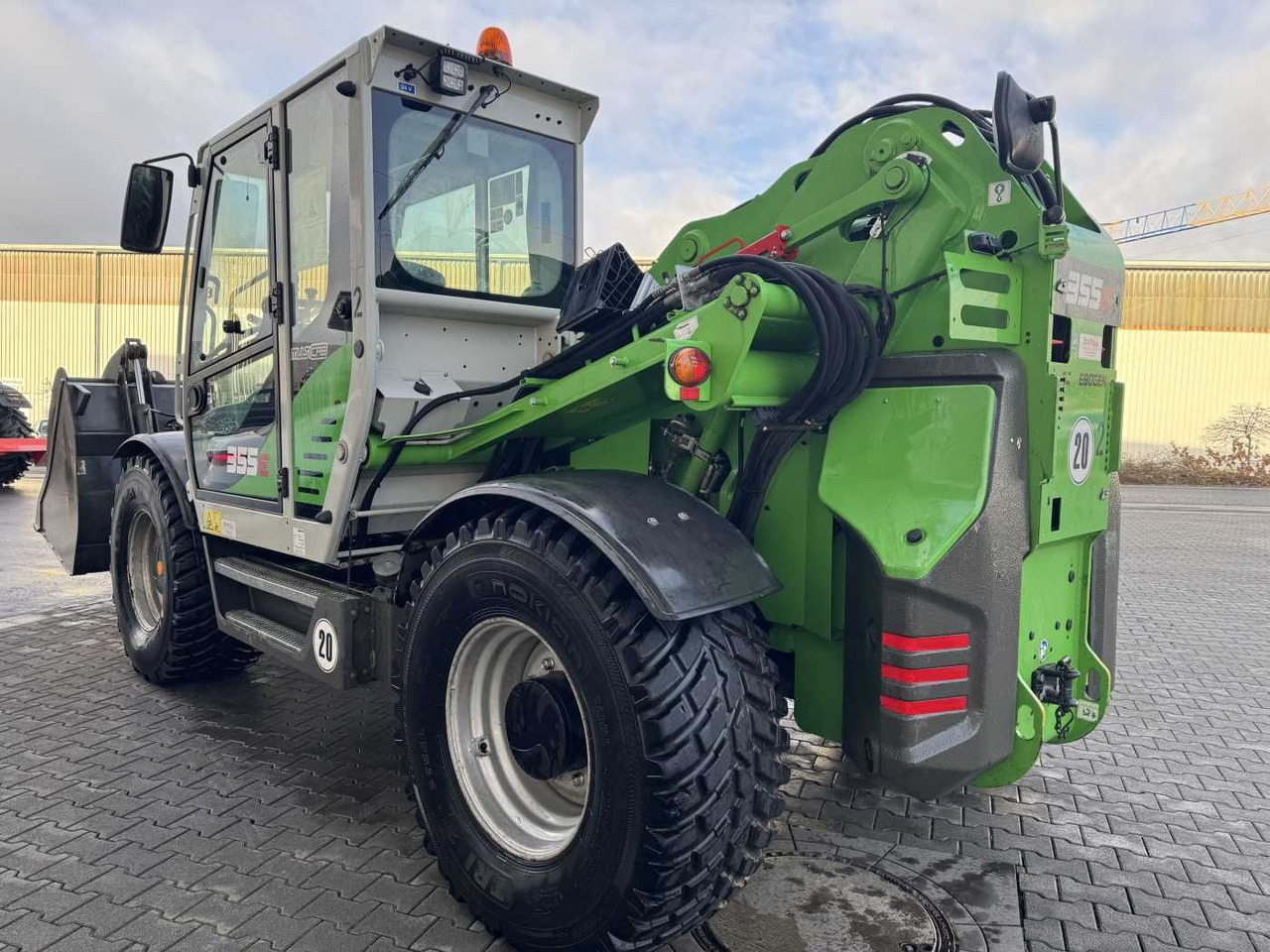 Sennebogen 355 E / Greifschaufel / nur 2.260h! - Wiellader: afbeelding 5 Sennebogen 355 E / Greifschaufel / nur 2.260h! - Wiellader: afbeelding 5