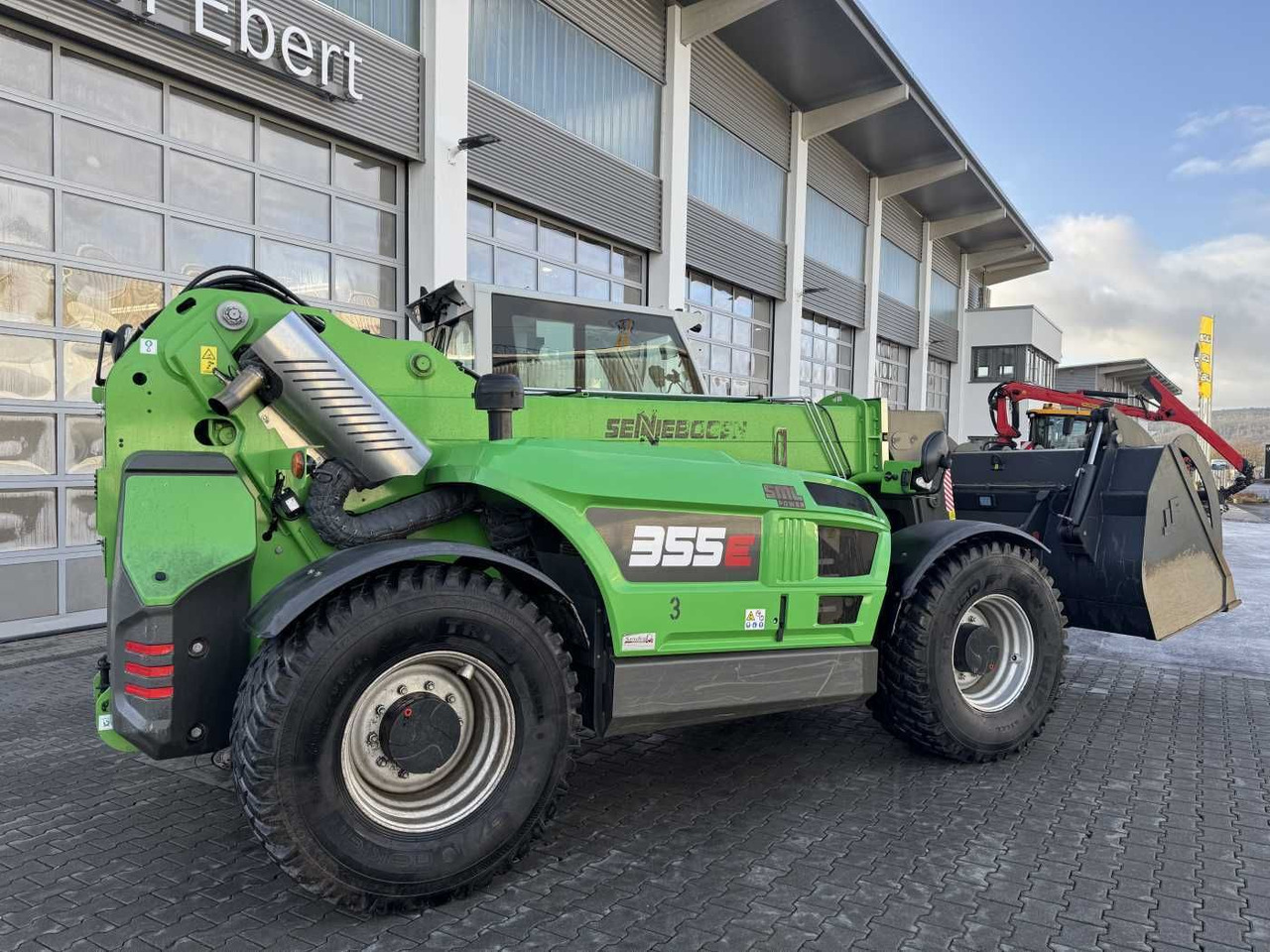 Sennebogen 355 E / Greifschaufel / nur 998h! - Wiellader: afbeelding 2 Sennebogen 355 E / Greifschaufel / nur 998h! - Wiellader: afbeelding 2