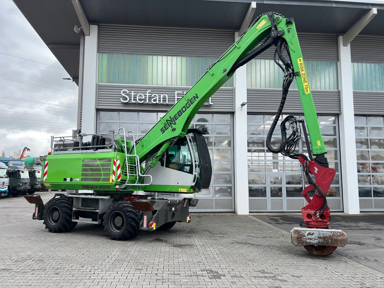 Sennebogen 718 / inkl. Vosch Fällzange / nur 1.965h! - Mobiele graafmachine: afbeelding 2 Sennebogen 718 / inkl. Vosch Fällzange / nur 1.965h! - Mobiele graafmachine: afbeelding 2