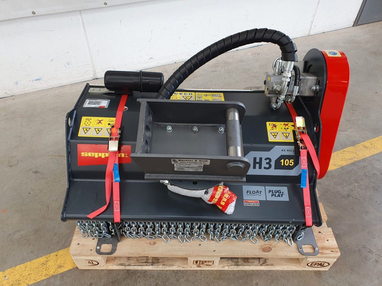 Leasing  Seppi M. H3 105 / Schlegelmulcher 2-5to lagernd! Seppi M. H3 105 / Schlegelmulcher 2-5to lagernd!: afbeelding 9