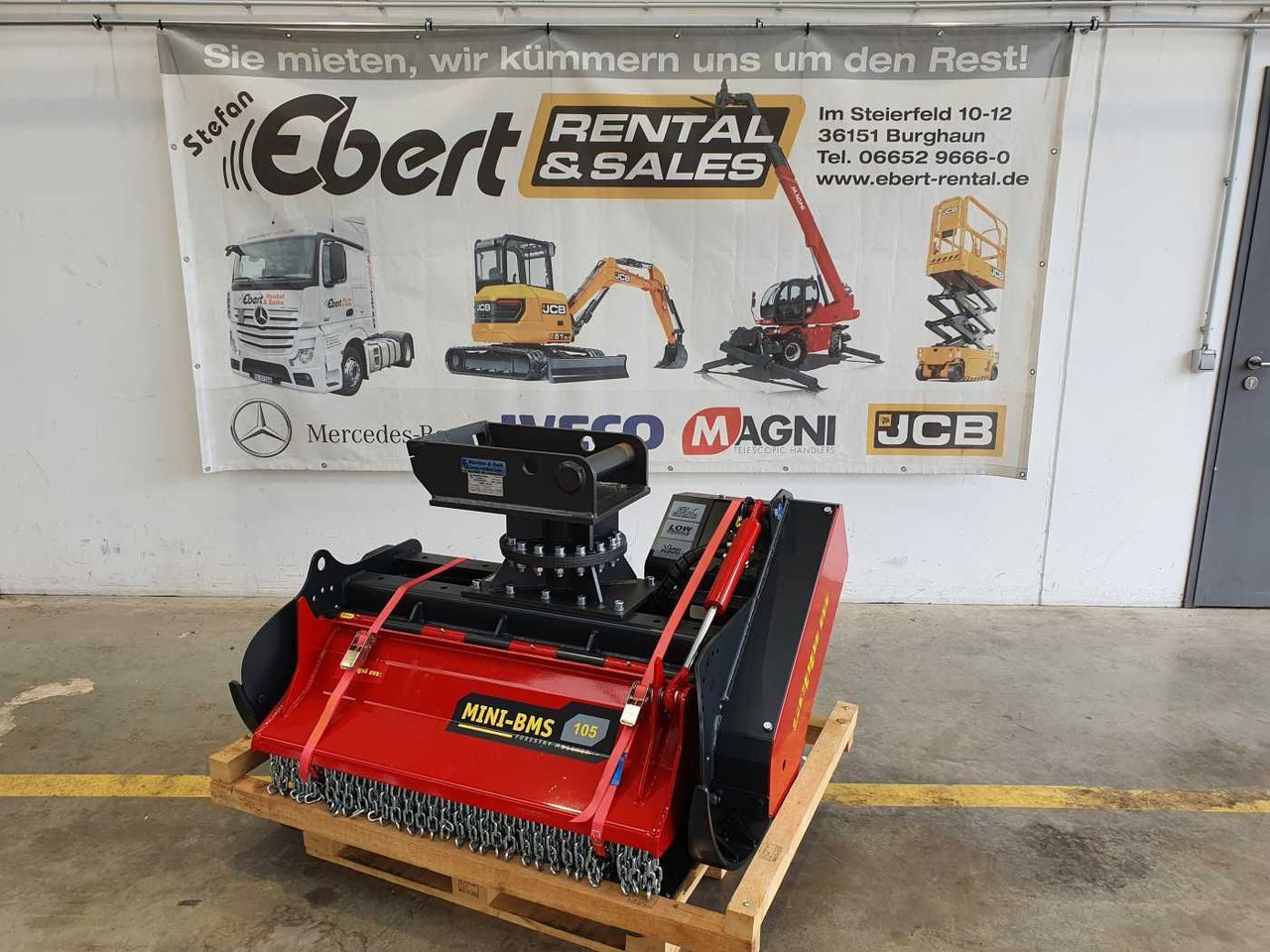 Seppi M. MINI-BMS 105 Forstmulcher MS08 / NEU - Bosfrees: afbeelding 1 Seppi M. MINI-BMS 105 Forstmulcher MS08 / NEU - Bosfrees: afbeelding 1