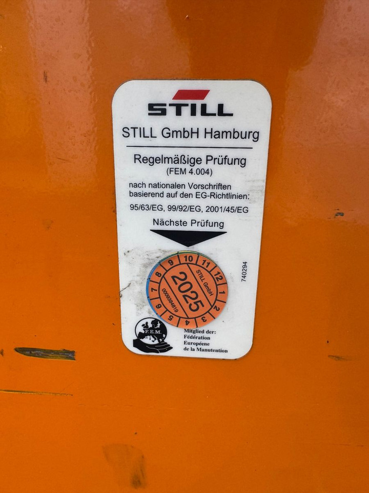 Stapelaar Still EGV 16 / Hochhubwagen / Initialhub / 08/2025: afbeelding 15 Stapelaar Still EGV 16 / Hochhubwagen / Initialhub / 08/2025: afbeelding 15
