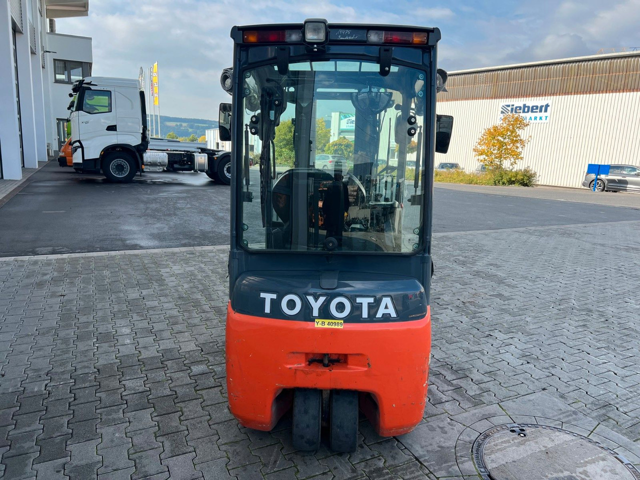 Toyota 8FBET15 / Triplex: 4.30m / nur 1.187h! / SS - Elektrische heftruck: afbeelding 5 Toyota 8FBET15 / Triplex: 4.30m / nur 1.187h! / SS - Elektrische heftruck: afbeelding 5